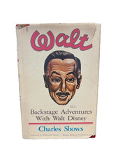 Disney Backstage Adventures With Walt Disney by Charles Shows Book RARE picture