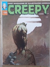 Creepy Magazine No. 32 - April - Warren - Horror Comics - Illustrated - NICE picture