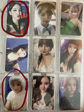JYP K-Pop Photocard Lot (2 Cards) TWICE Nayeon Dahyun Non-Sport picture