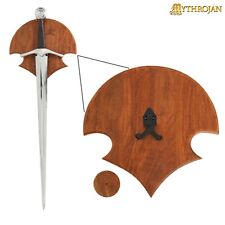 Medieval Universal Wooden Sword Plaque Wall Mount Display Holder with Hardware picture