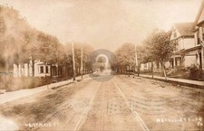 Mechanicsburg PA Pennsylvania West Main St. RPPC Photo Postcard COPY picture