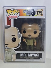 Funko Pop The Karate Kid Mr. Miyagi Vinyl Figure #179 VAULTED picture