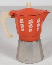 VTG MCM GEMELLI OMEGNA ORANGE ESPRESSO PERCOLATOR COFFEE POT ITALY '70s picture