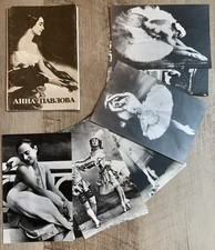 1981 SET 12pcs Anna Pavlova Russian prima ballerina Ballet dancer old photo card picture