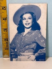 1947-66 Exhibit Card Pinup Cowgirl Ann Miller picture