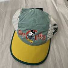 Columbia Disney PFG Mickey Mouse Mesh Hat Cap Green Yellow White One Size BNWT picture