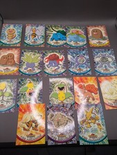 Lot of 18 Topps Pokemon Series 1 Black/Pink Label 1999 Nonfoils picture