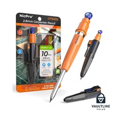 Carpenter Pencil Nicpro 7-in-1 Magnetic Marking Tool with Sharpener picture