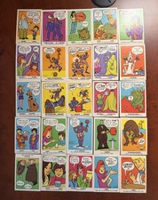 1974 Wonder Bread Hanna-Barbera Magic Tricks COMPLETE 25 Card Set Scooby Addams picture