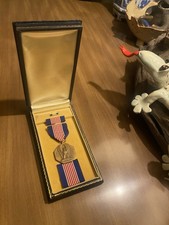 WWII Named, Numbered, & Officially Hand Engraved Soldier’s Medal in Titled Case picture
