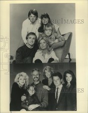1989 Press Photo Micheal J. Fox and cast of 