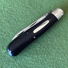 Old Vintage Holley Lakeville Conn Dogleg Jack Pocket Knife picture