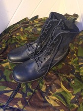 Vietnam Jungle Boots Black Size 12 picture