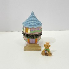 Boyds Bears Treasure Box Aunt Bunny Eggcellent Abode Flopsy McNibble 4015996 NIB picture