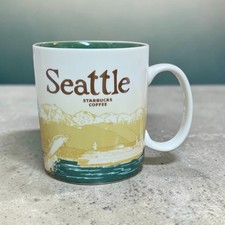 Starbucks Global Series SEATTLE 16oz Ceramic 2012 Mug picture