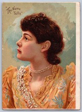 K21/ Victorian Trade Card c1890 Mechanicsville Iowa Heston Store 385 picture