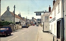 Charmouth Dorset Main Street Colourpicture c1970 Vintage Postcard picture
