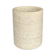 Handmand Natural Marble with Holes Stone Vintage Kitchen Utensil Holder - 5.1... picture