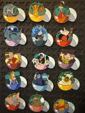 Disney Parks Trading Pin Gacha Ball Vending Machine Mystery Pin Set 1-15 Rare picture