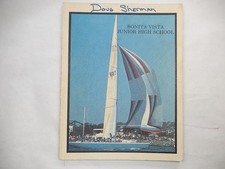 Yearbook, Bonita Vista Junior High School, Chula Vista California, 1986, Crest picture