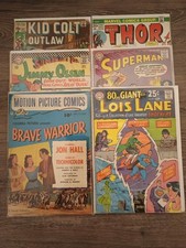 Vintage Gold, Silver, Bronze Age Comics Mixed Lot: DC, Marvel, Fawcett 1952-1973 picture