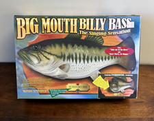 Vintage 2000 Gemmy Big Mouth Billy Bass Singing Fish NIB NOS Jan 15 2000 picture