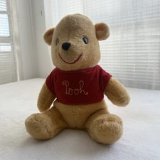 Vintage 1981 Disneyland Grad Night Winnie the Pooh Plush 15” Disney Souvenir picture