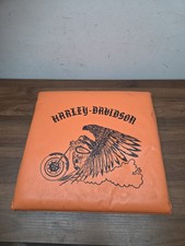 Vintage Harley Davidson Stadium Seat Cushion picture