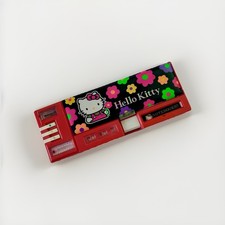 Vintage 1992 Sanrio Hello Kitty Transformer Vinyl Pencil Case - Made in Taiwan picture