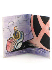 2012 Marvel Premier Professor Xavier Sketch Card Upper Deck X-Men Hinge 1/1 picture