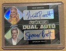 Heidi Montag Spencer Pratt 2021 Leaf Pop Century Dual Auto /10 #DA-14 picture