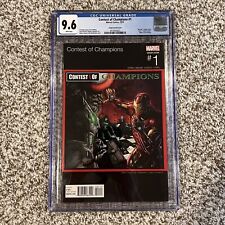 MARVEL'S CONTEST OF CHAMPIONS #1 CGC 9.6 [2015] Hop Hop Variant Cover picture