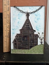 Vintage Soviet Russia Wall Art Enamel Copper Nikolai Church Wladimir Moscow picture