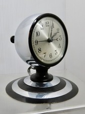 RARE American Emblem Co. Motored by Hammond - Modernist Deco Clock c.1930 picture
