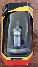 Vintage Rare Simpsons Pewter Homerism, Handmade In England By Pewter Craftsmen picture
