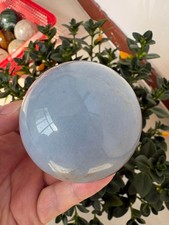 Natural Angelite Sphere 0.88 lb 2.35