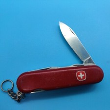 USED WENGER  FORESTER SWISS ARMY KNIFE w/ RING FOLDING KNIFE d picture