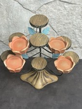 Whimsical Multi-tier tree style stand or holder  for trinkets or candles picture