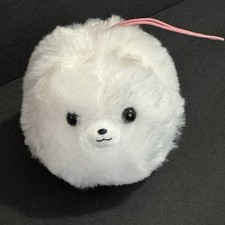 Fuwa Mofu Pometan Dog Amuse White Plush 3