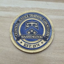 Washington Criminal Justice Training Commission Challenge Coin picture