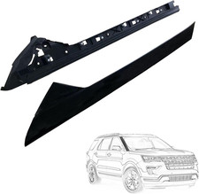 A Pillar Windshield Trim Molding Set - Compatible with 2011-2019 Ford Explorer R picture