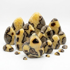 10KG (22lb) Yellow Septarian Freeform Bulk Lot picture
