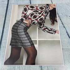 2012 Sexy Lady Legs Hot Body Skirt Top Print Ad/Poster Pinup Art Magazine Page picture