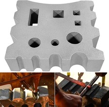 66 Blacksmith Swage Block for Metal Shaping, Dome & Oval Forms, Flat Base picture