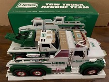 Hess Tow Truck Rescue Team-2019 Model-3 Tow Features-New In Box picture