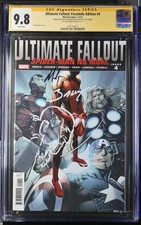 ULTIMATE FALLOUT: FACSIMILE #4 CGC SS DUO SIGN NICK SPENCER & MARK BAGLEY SKETCH picture
