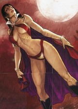 Vampirella New Series The Genesis of Vampirella Puzzle Chase Card Set 9 Cards picture