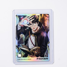 2026 Teleca Kespa League of Legends FAKER 이상혁 /99 Manga Art Card 李相赫 Korea T1 picture