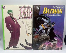 The Greatest Joker and Batman Stories Ever Told DC Comics Hardcovers First Print picture