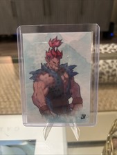 2025 Cardsmiths Street Fighter Alpha WATERCOLOR #WC3 AKUMA picture